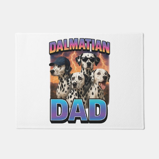 Dalmatiner Fußmatte (Vorderseite)