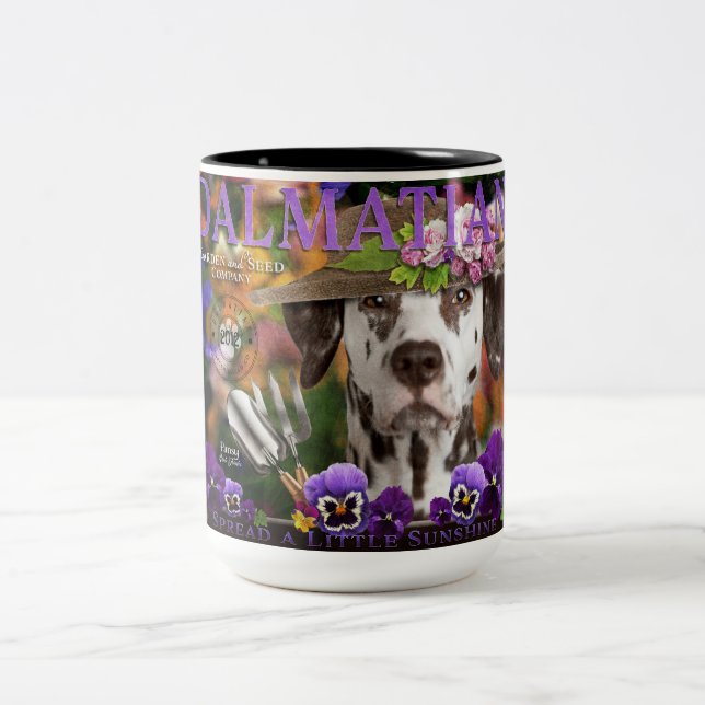 Dalmatiner Garden & Seekaffee Tasse (Mittel)
