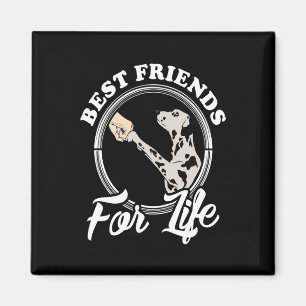 Dalmatiner-Geschenk Beste Lebensfreunde Magnet