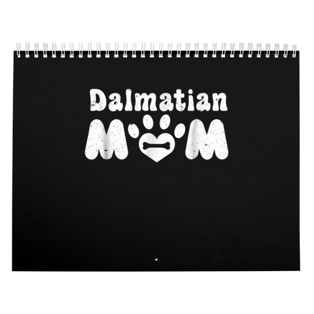 Dalmatiner-Geschenk| Mama der Dalmatiner Kalender (Titelbild)