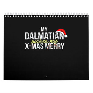 Dalmatiner-Geschenk Mein Dalmatiner macht mir Mass Kalender