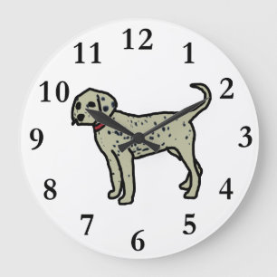 Dalmatiner Große Wanduhr