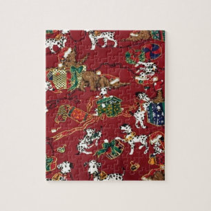 Dalmatiner Holiday Print Puzzle