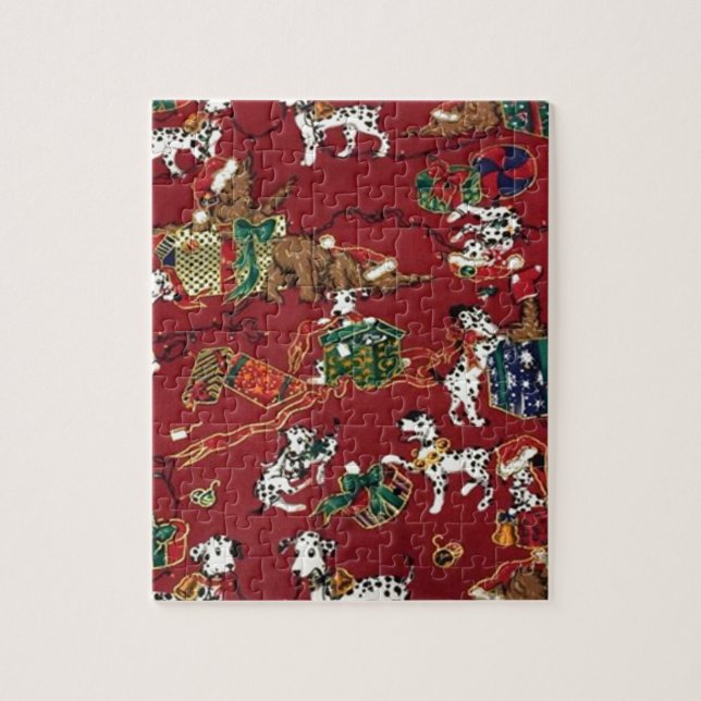 Dalmatiner Holiday Print Puzzle (Vertikal)