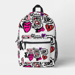 Dalmatiner hübsch  bedruckter rucksack