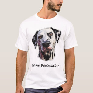 Dalmatiner Hund Erstellen Sie Ihren eigenen benutz T-Shirt