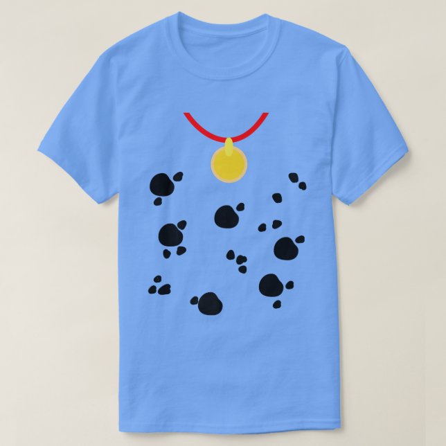 Dalmatiner Hund Funny Halloween Kostüm Kinder Klei T-Shirt (Design vorne)