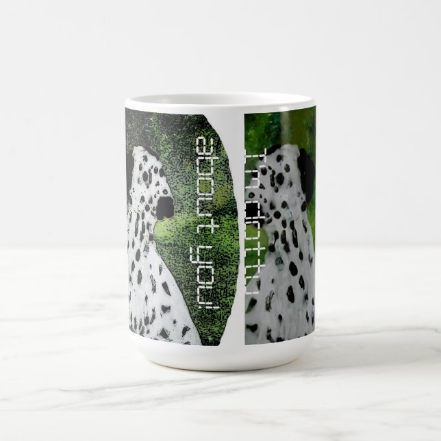 Dalmatiner Hunde Liebe Kaffeetasse (Mittel)