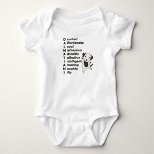 Dalmatiner Hunde Merkmale des Niedlichen Hundes Baby Strampler