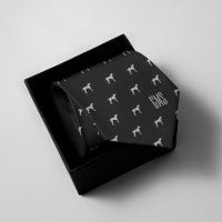 Dalmatiner Hunde Muster Mit Monogramm