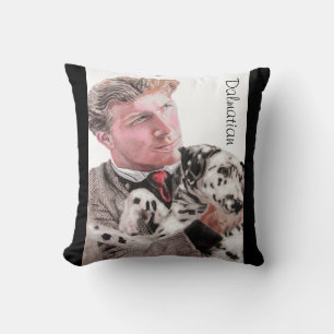Dalmatiner Hunde süße Tier Spotty Kissen