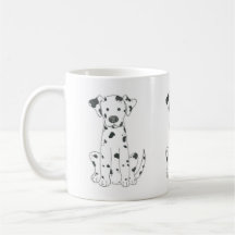 Dalmatiner-Hundekaffee-Tasse