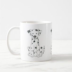 Dalmatiner-Hundekaffee-Tasse Kaffeetasse