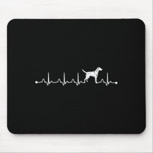 Dalmatiner-Hundemutter Besitzer Ewigkeit Herz Vale Mousepad