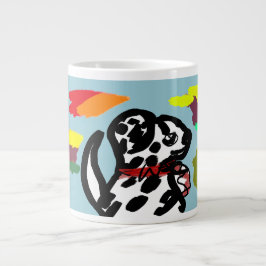 Dalmatiner im Herbst Jumbo-Tasse