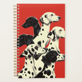 Dalmatiner in Formdruck | Bold Dog Art Planer