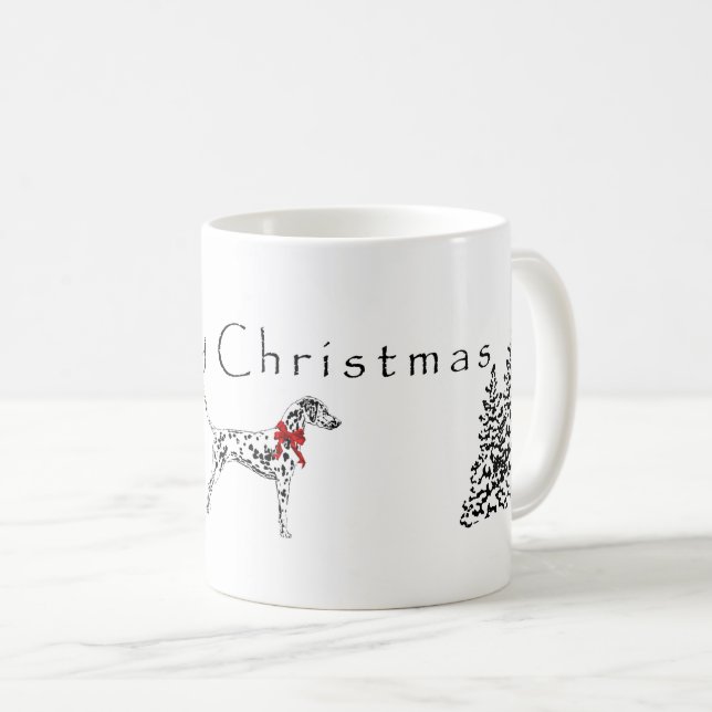 Dalmatiner Kaffeetasse (VorderseiteRechts)