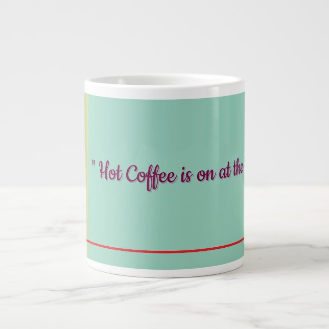 Dalmatiner-Kaffeetasse Jumbo-Tasse (Vorderseite)