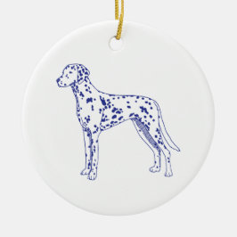 Dalmatiner Keramik Ornament