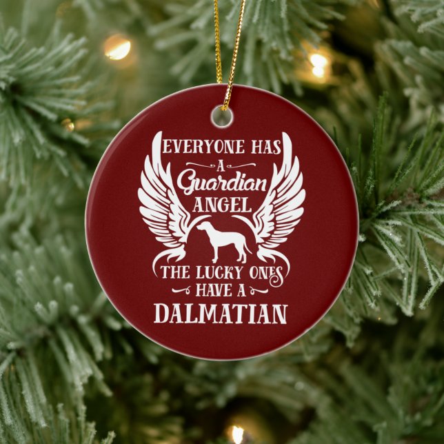 Dalmatiner Keramik Ornament (Baum)