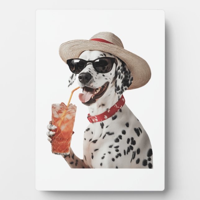 Dalmatiner Kopie Fotoplatte (Vorderseite)