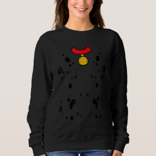 Dalmatiner Kostüm Halloween Welpen Männer Frauen K Sweatshirt