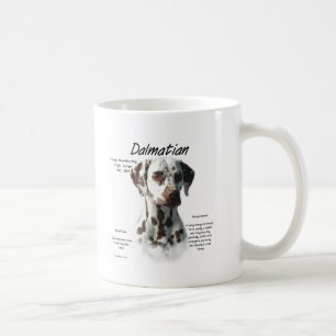 Dalmatiner (Leber) Historie Tasse