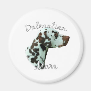 Dalmatiner (Leber) Mama 2 Magnet