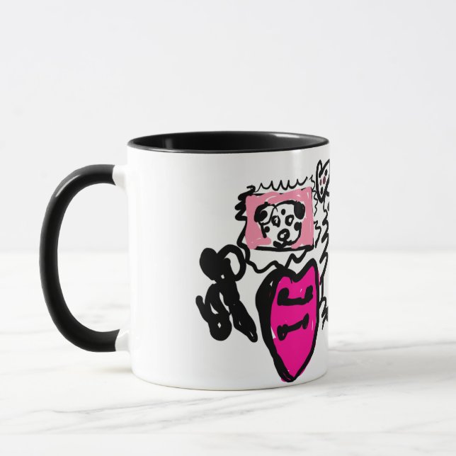 Dalmatiner lieb  tasse (Links)