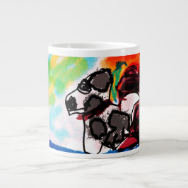 Dalmatiner Liebesstil Jumbo-Tasse