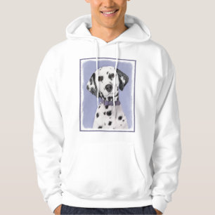 Dalmatiner Malerei - Niedliche Original Hunde Kuns Hoodie