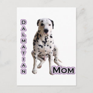 DALMATINER MAMA 4 POSTKARTE