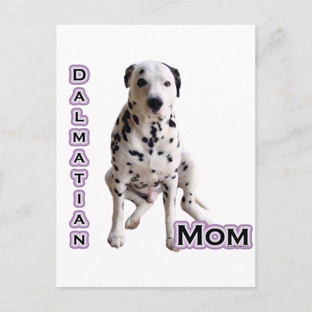 DALMATINER MAMA 4 POSTKARTE (Vorderseite)