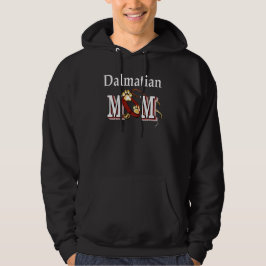 Dalmatiner Mama Dunkel Hoodie