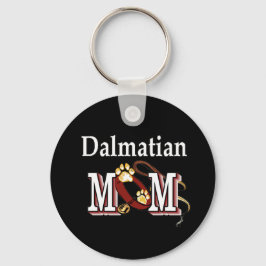 Dalmatiner Mama Dunkel Schlüsselanhänger