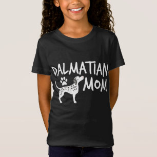 Dalmatiner Mama Niedlich Hunde Welpen Haustier Hun T-Shirt