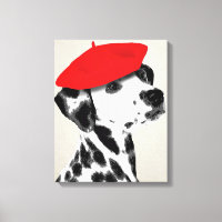 Dalmatiner mit Red Beret