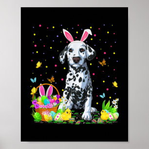 Dalmatiner-Oster-Eier-Suche Dalmatiner Ostern Poster