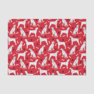 Dalmatiner Paws and Bones Seidenpapier