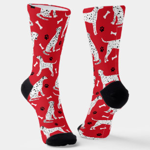Dalmatiner Paws and Bones Socken