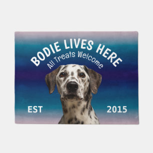 Dalmatiner Personalisiert Hund Lover Doormat Fußmatte