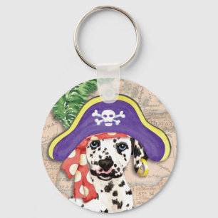 Dalmatiner Pirate Schlüsselanhänger