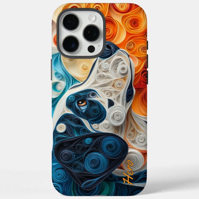 Dalmatiner Portrait Case-Mate iPhone Hülle (Rückseite)