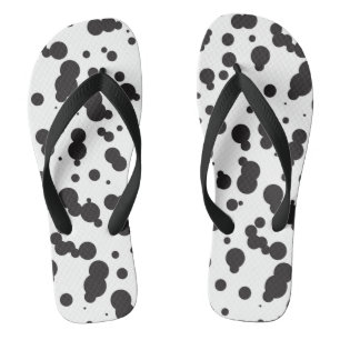 Dalmatiner Punkte Muster Flip Flops