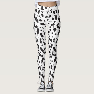 Dalmatiner Punkte Muster Leggings