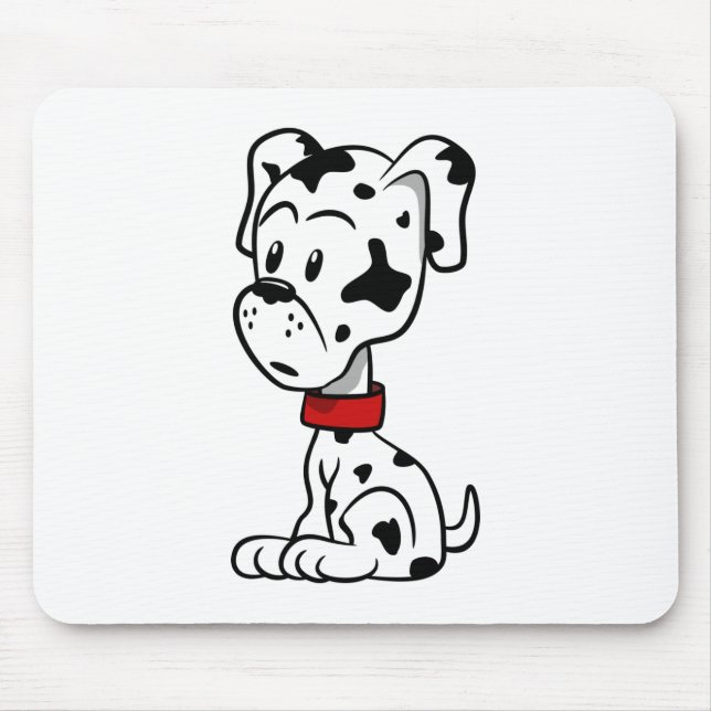 Dalmatiner Puppy Mousepad (Vorne)