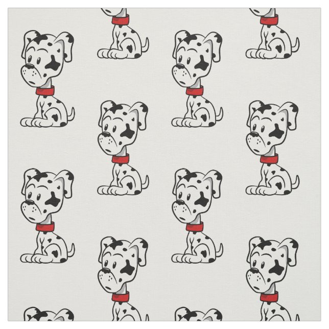 Dalmatiner Puppy Stoff (Muster)