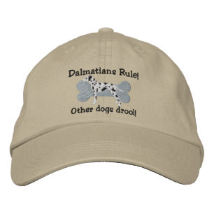 Dalmatiner Regel bestickter Hut