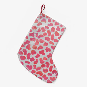 Dalmatiner Rosa und Weiß Kleiner Weihnachtsstrumpf