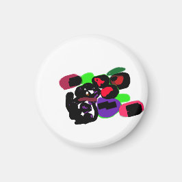 Dalmatiner Rosen stylen Magnet